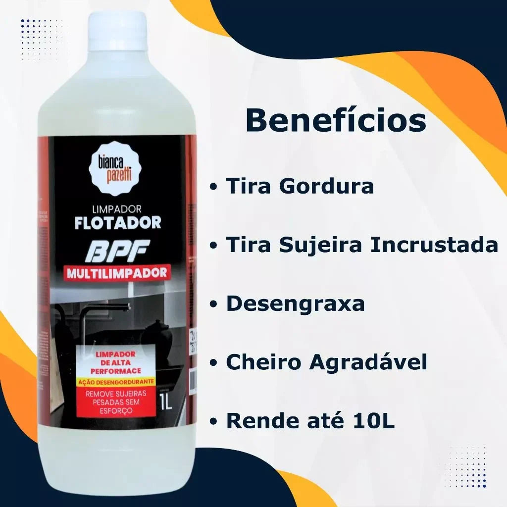 BPF 1L Flotador Multiuso Limpa Qualquer Superfície Concentrado