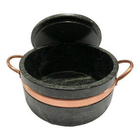 Panela De Pressão De Pedra Sabão 4 Litros