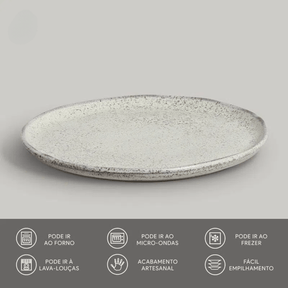 Prato Raso Bio Pistache 27,5cm