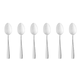 Jogo 6 Colheres para Sobremesa Berna em Aço Inox