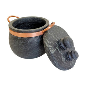 Panela de Pressão Pedra Sabão 5,5 Litros