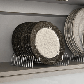 Organizador de Pratos 12 Posições 21,5cm Cromado