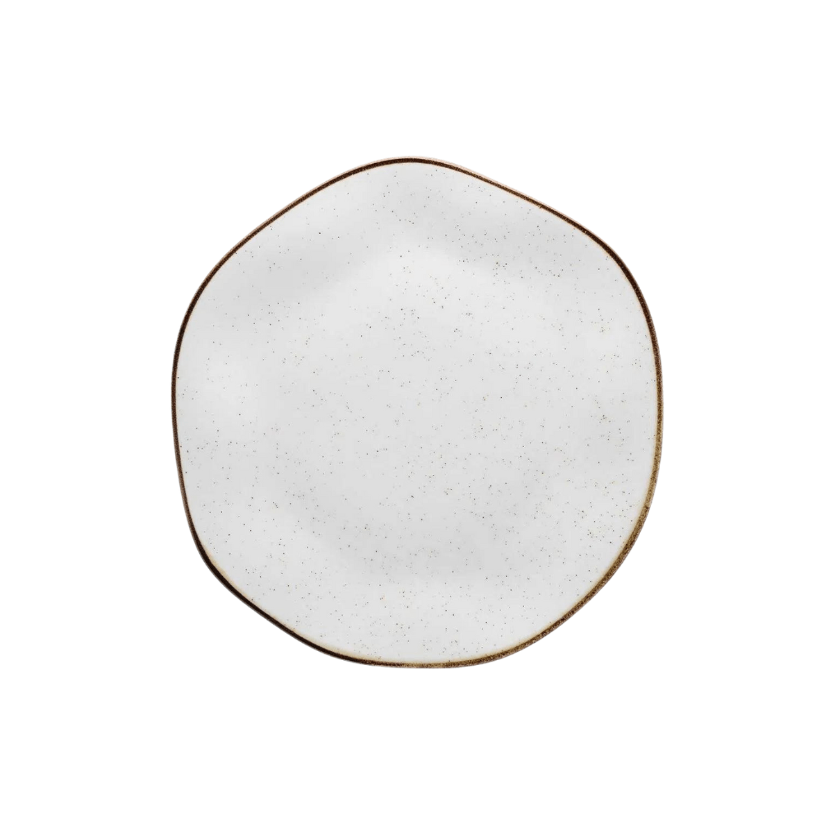 Prato de Sobremesa Maresia de Porcelana 21,5cm